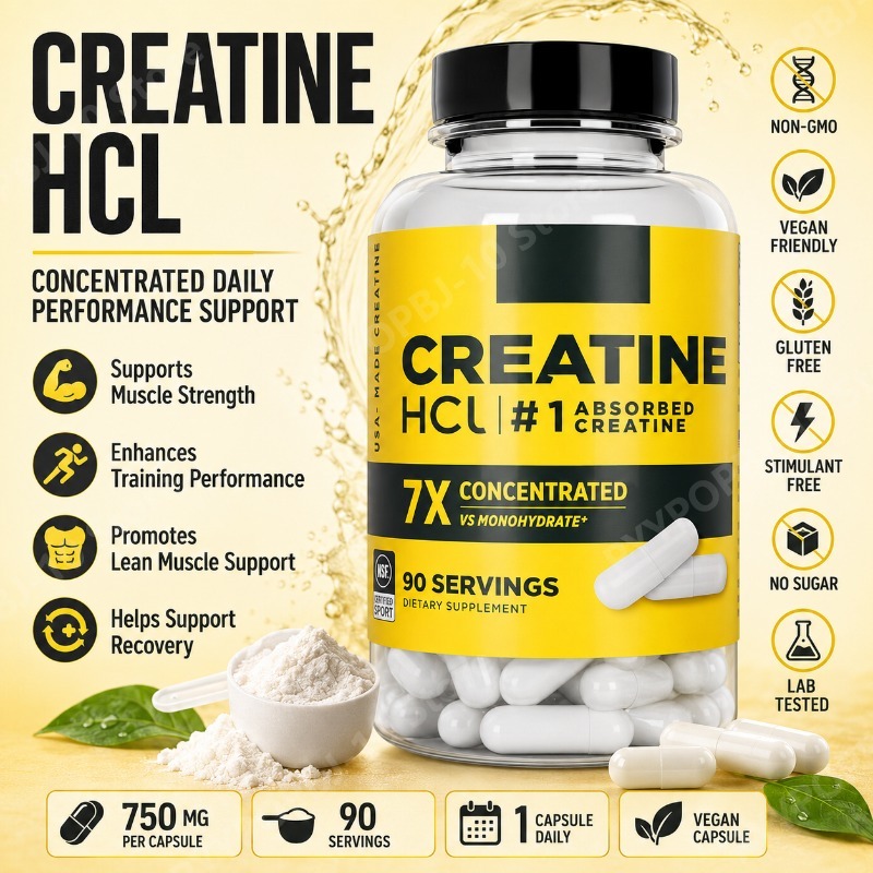 Creatine HCl 750mg 90 Capsules - مراجعة Nutrition In Fitness وسعره