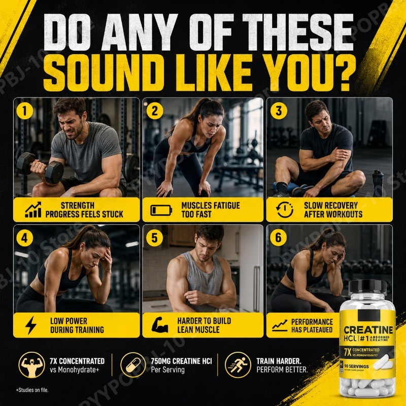 Creatine HCl 750mg 90 Capsules - مراجعة Nutrition In Fitness وسعره