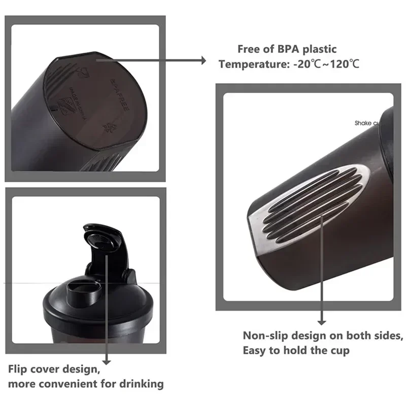 400ml Portable Plastic Drink C - مراجعة Nutrition In Fitness وسعره