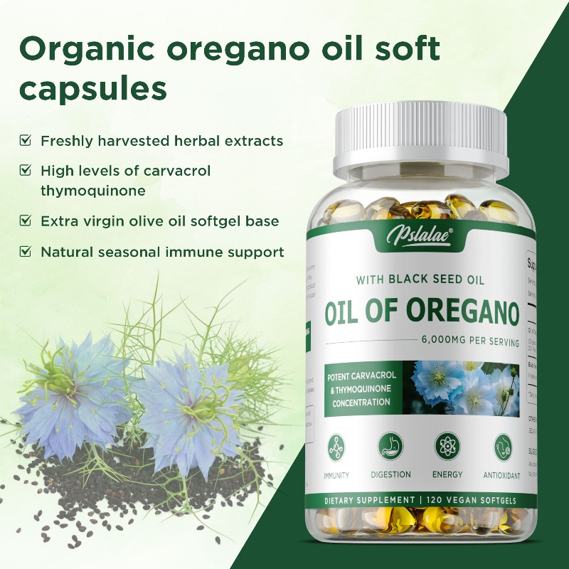 Oregano Oil Capsules - Balance - مراجعة Black Seed Oil Capsule وسعره