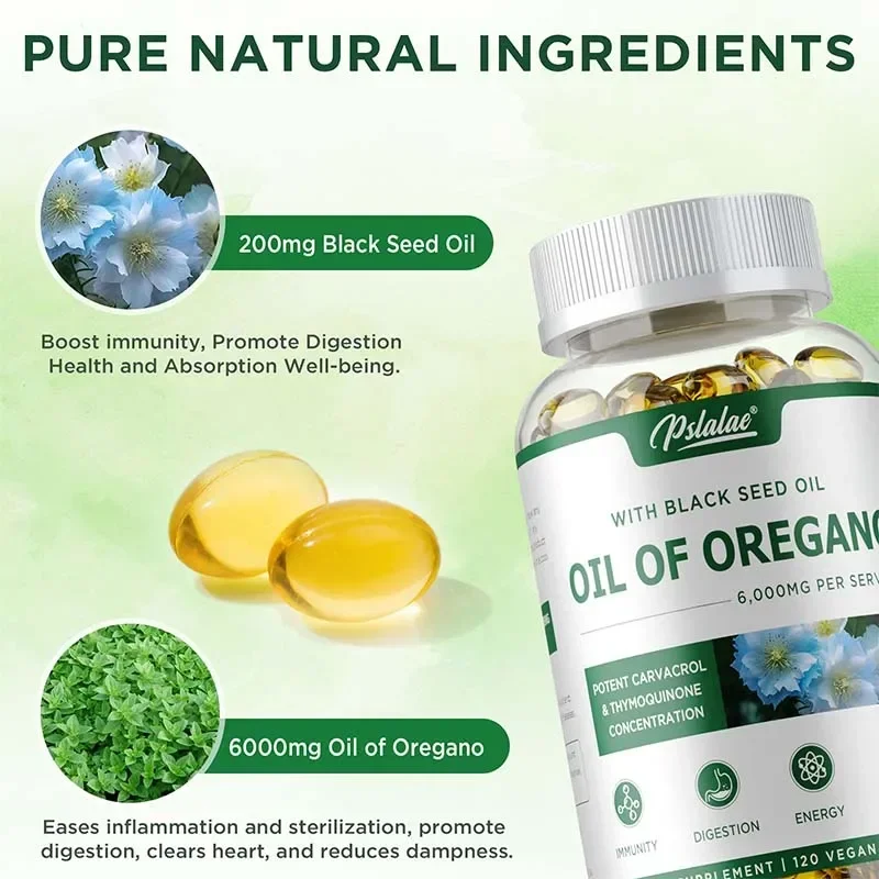 Oregano Oil Capsules - Balance - مراجعة Black Seed Oil Capsule وسعره