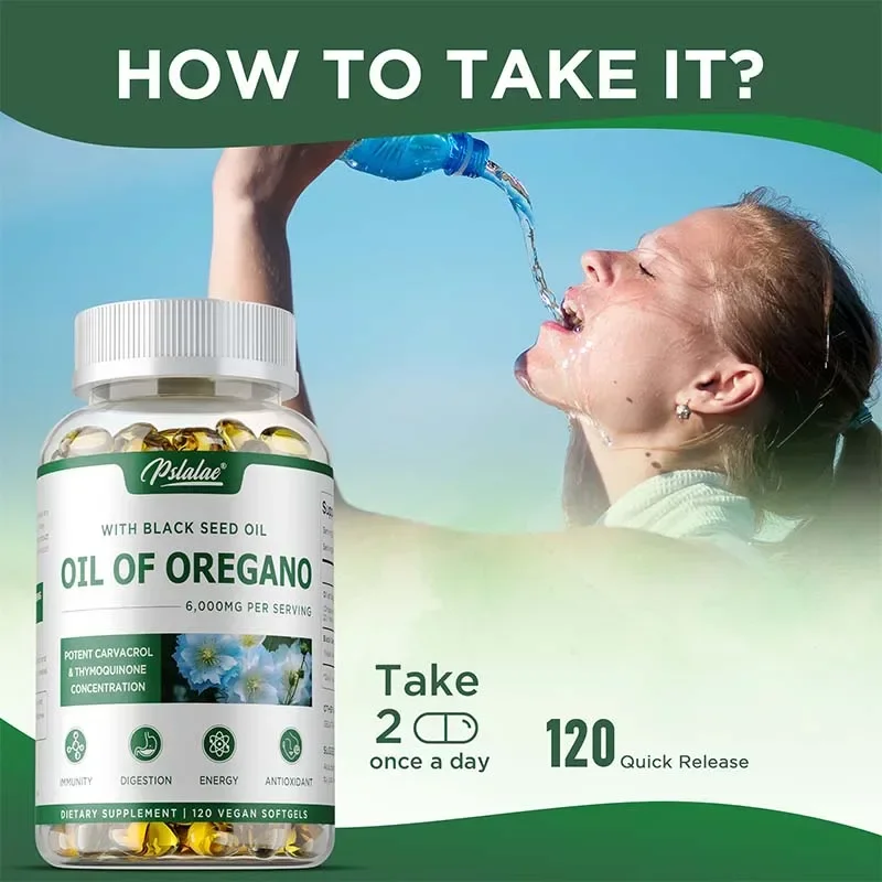 Oregano Oil Capsules - Balance - مراجعة Black Seed Oil Capsule وسعره