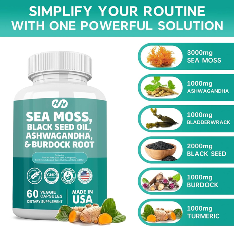 60 Capsules 7000mg Seaweed 400 - مراجعة Black Seed Oil Capsule وسعره