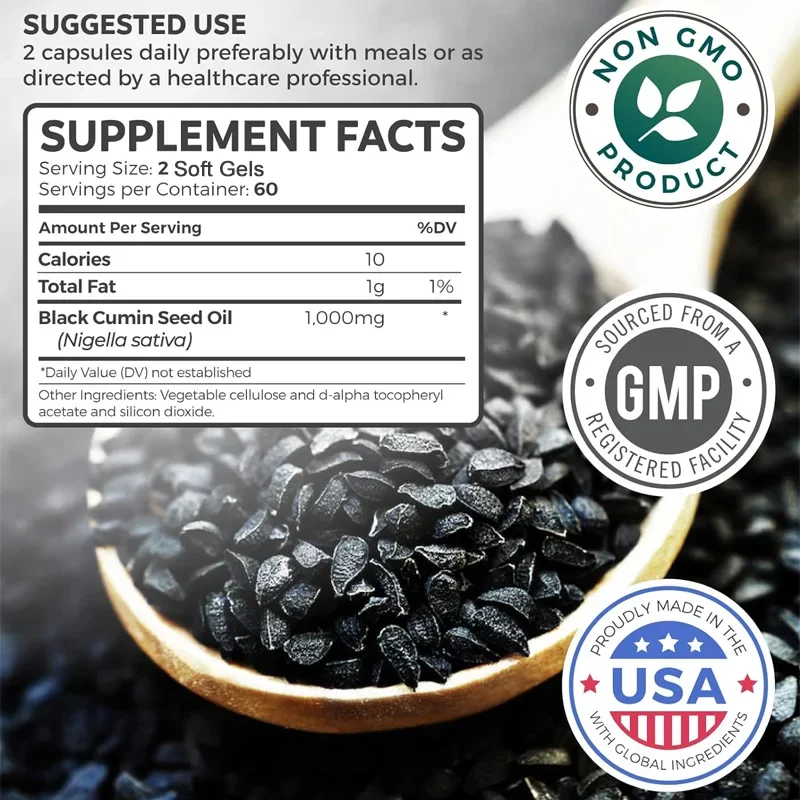 Black Seed Oil Capsules - Supp - مراجعة Black Seed Oil Capsule وسعره