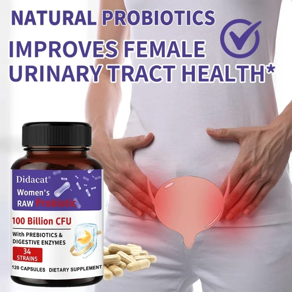 Women's Raw Probiotics 100 Bil - مراجعة Probiotics Women Health وسعره