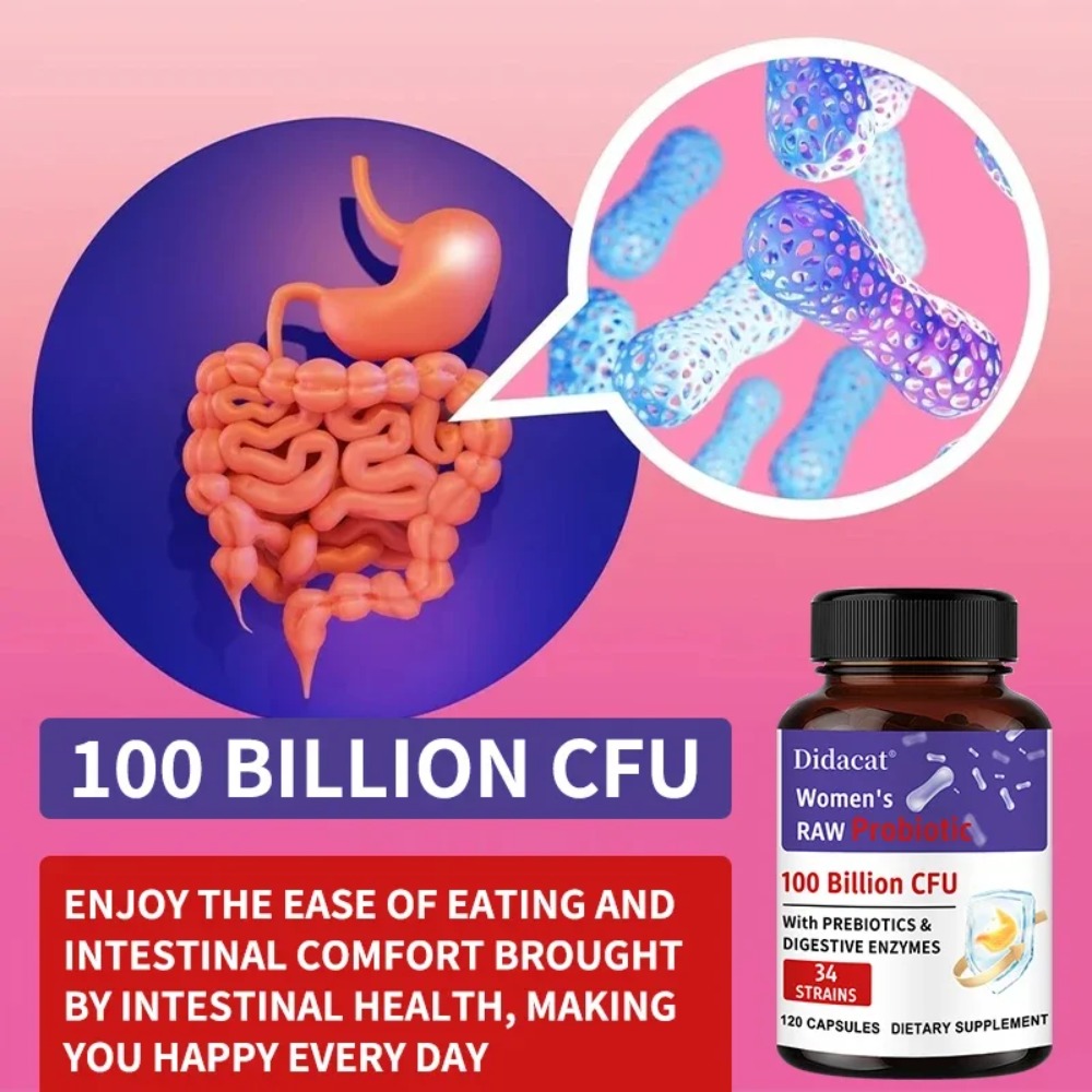 Women's Raw Probiotics 100 Bil - مراجعة Probiotics Women Health وسعره