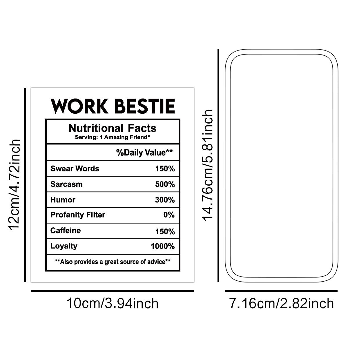 4pcs Funny Work Bestie Wine Bo - مراجعة Nutrition & Fitness Hub Photos وسعره