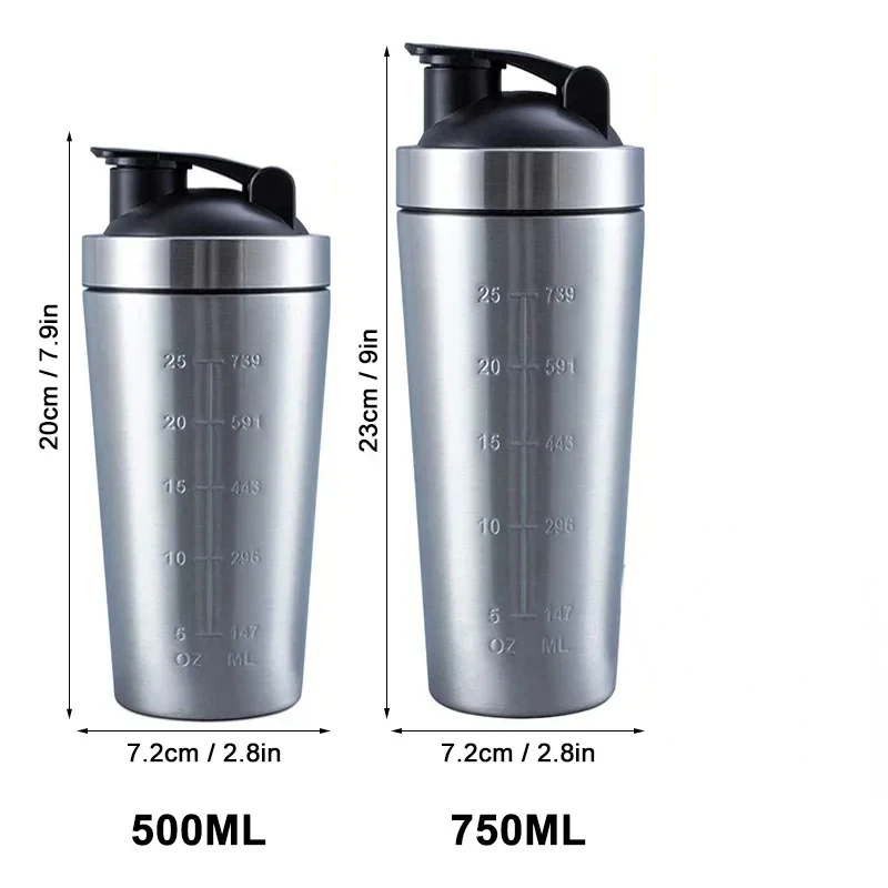 Stainless Steel Protein Shaker - مراجعة Nutrition In Fitness وسعره