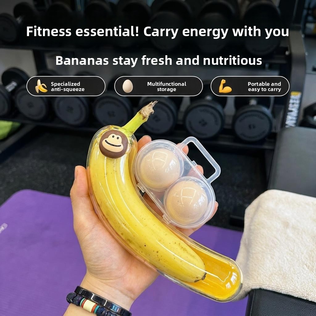 Portable Fitness Banana Storag - مراجعة Nutrition In Fitness وسعره