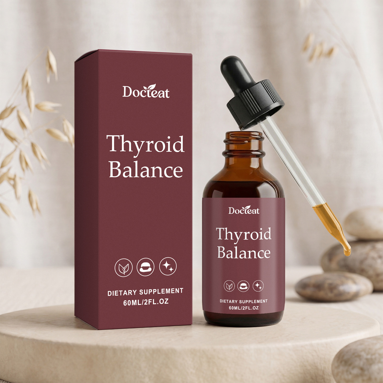Thyroid Tincture Supplement Io - مراجعة Iodine Drops Supplement وسعره