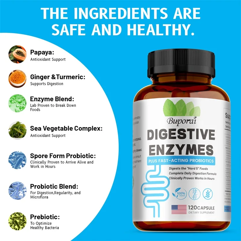 Digestive Enzymes Supplement - - مراجعة Probiotics Women Health وسعره