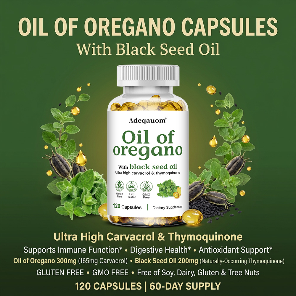 Oil of Oregano with Black Seed - مراجعة Black Seed Oil Capsule وسعره