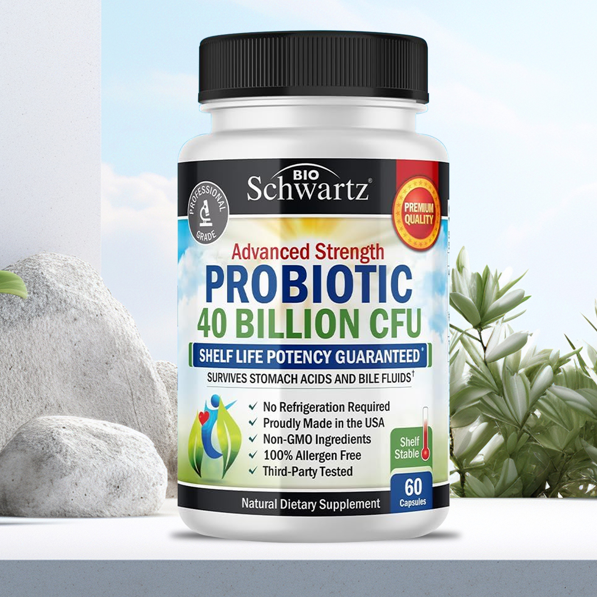 Advanced Strength Probiotic 40 - مراجعة Probiotics Women Health وسعره