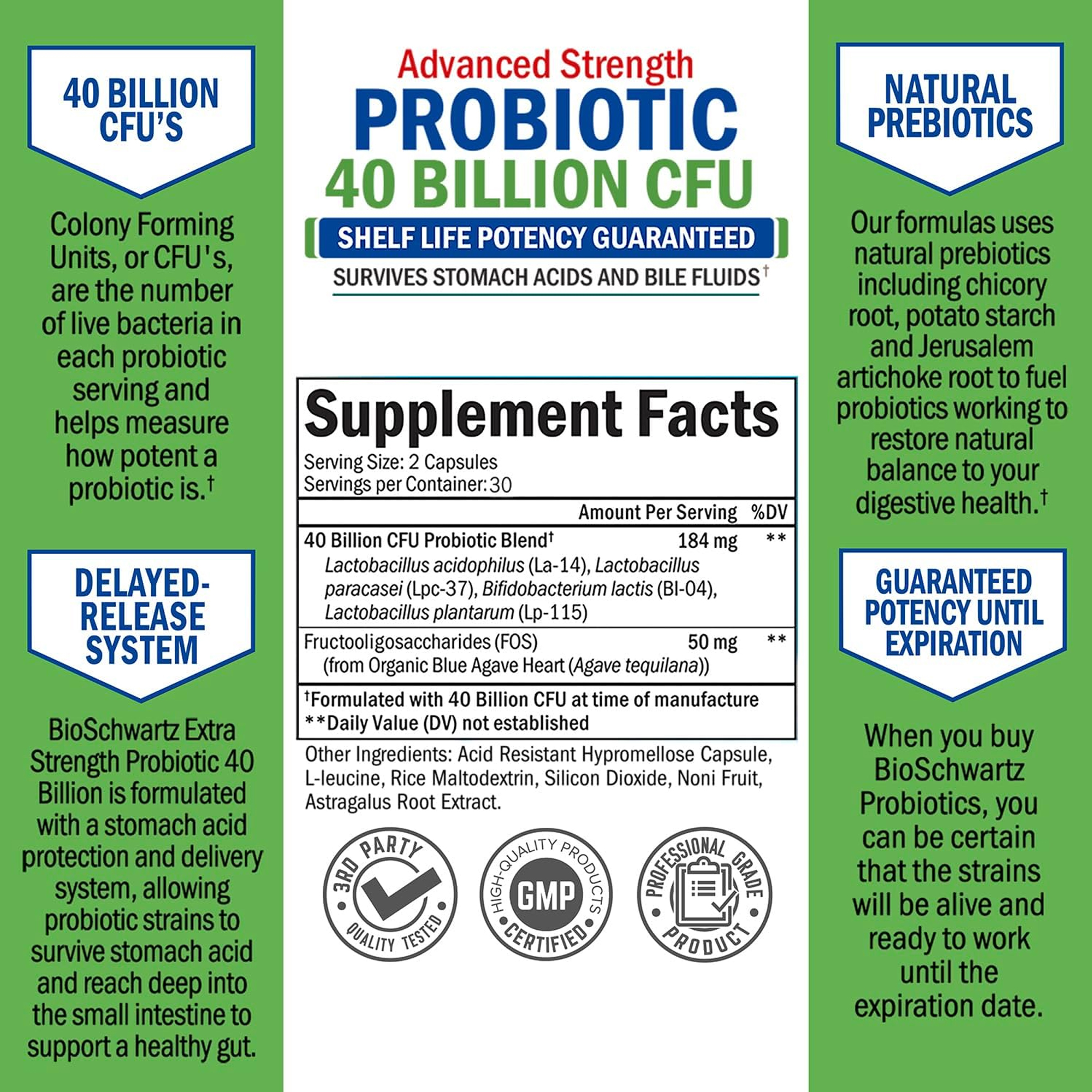 Advanced Strength Probiotic 40 - مراجعة Probiotics Women Health وسعره