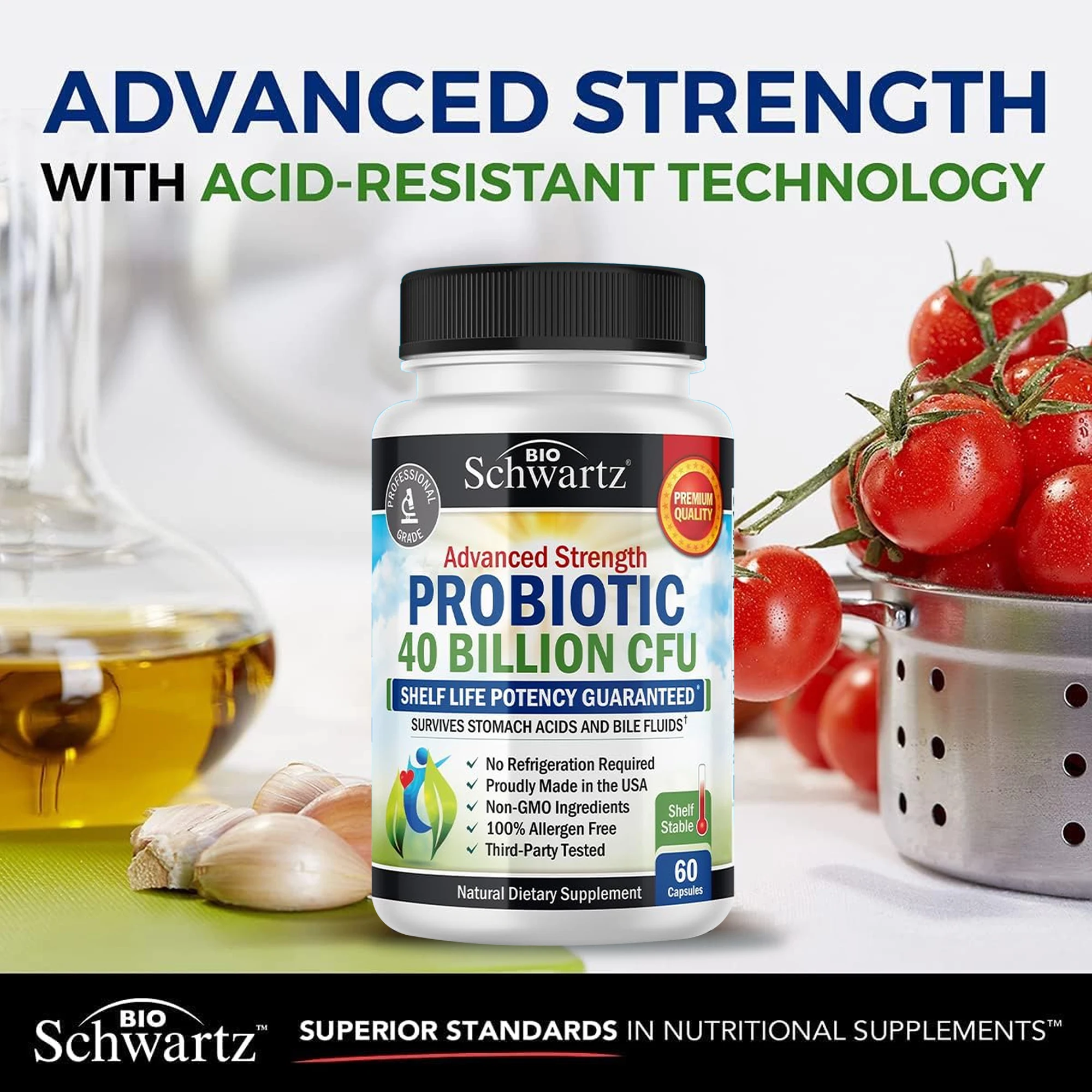 Advanced Strength Probiotic 40 - مراجعة Probiotics Women Health وسعره