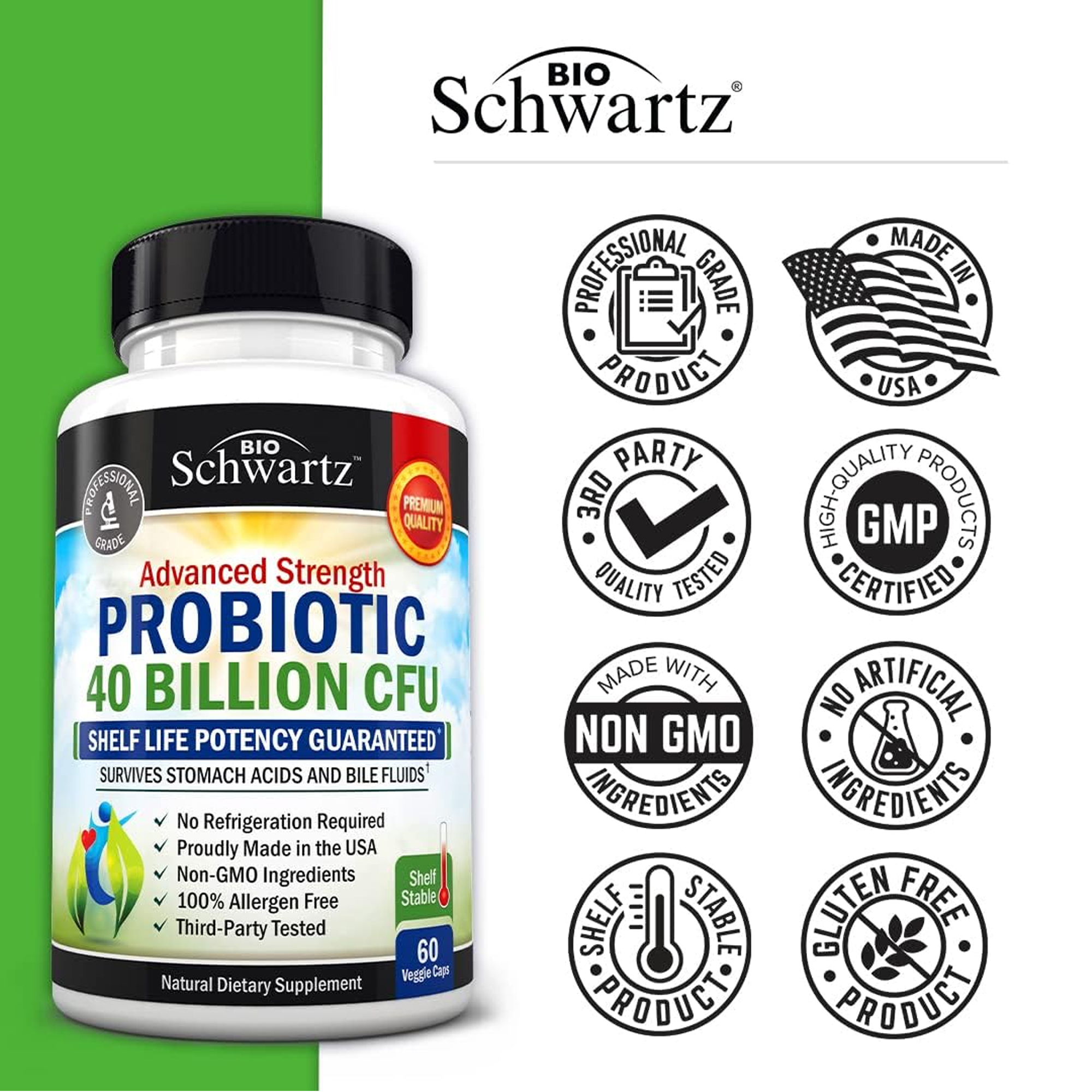 Advanced Strength Probiotic 40 - مراجعة Probiotics Women Health وسعره