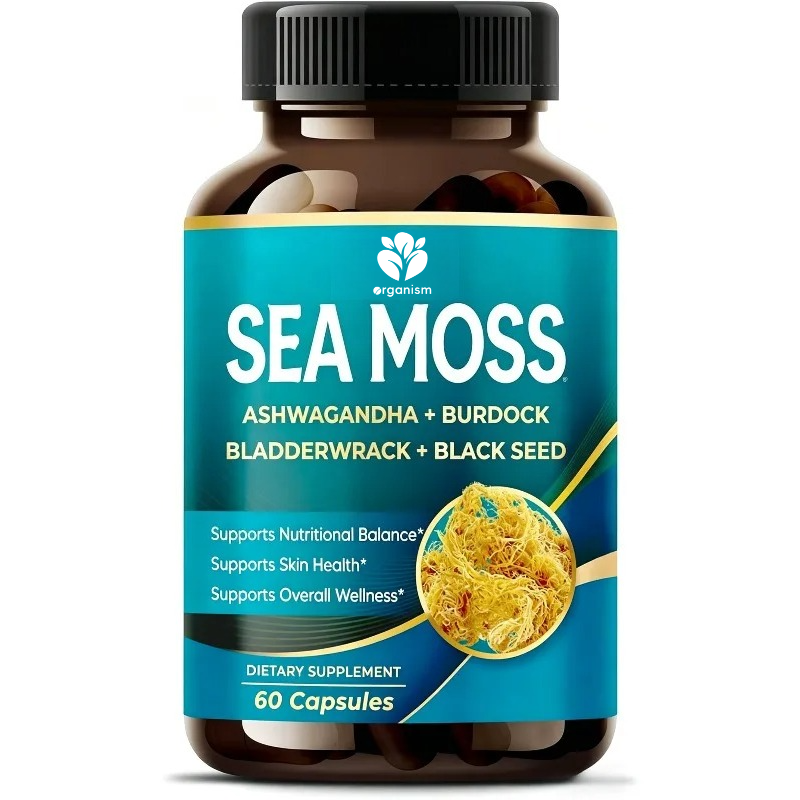 High quality seaweed, burdock  - مراجعة Black Seed Oil Capsule وسعره