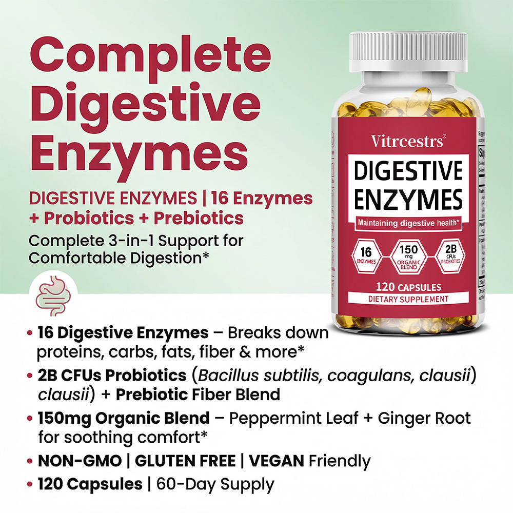 Digestive Enzymes for Gut Heal - مراجعة Probiotics Women Health وسعره