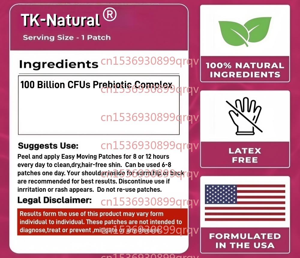 30 Patches Probiotics Transder - مراجعة Probiotics Women Health وسعره