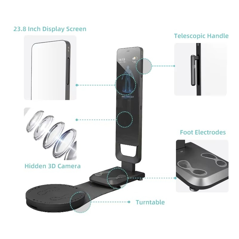 Smart Fitness Mirror Body Scan - مراجعة Nutrition In Fitness وسعره