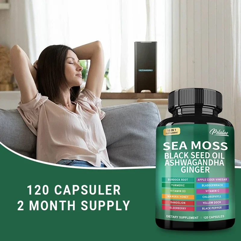 Sea Moss | Black Seed Oil | As - مراجعة Black Seed Oil Capsule وسعره