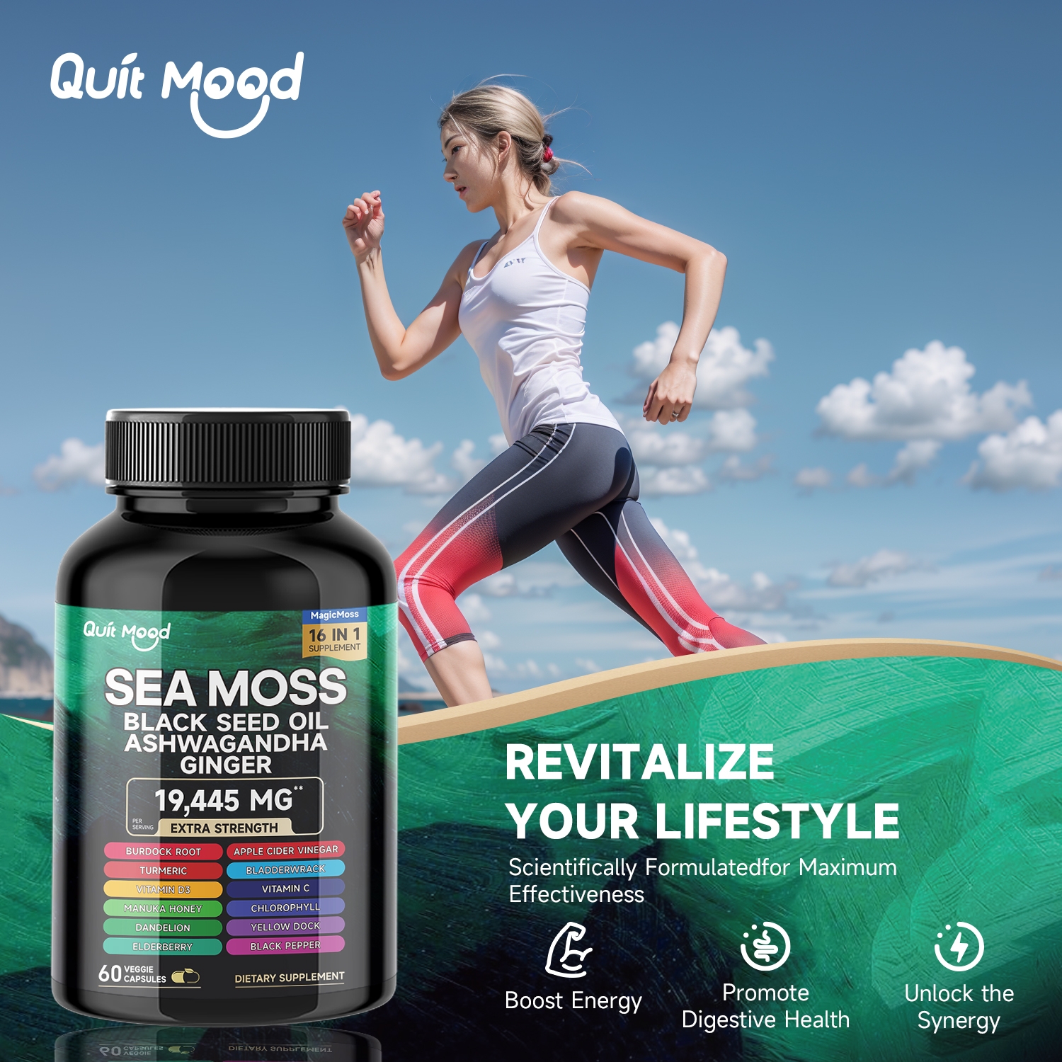 2Pcs Sea Moss 3000mg Black See - مراجعة Black Seed Oil Capsule وسعره