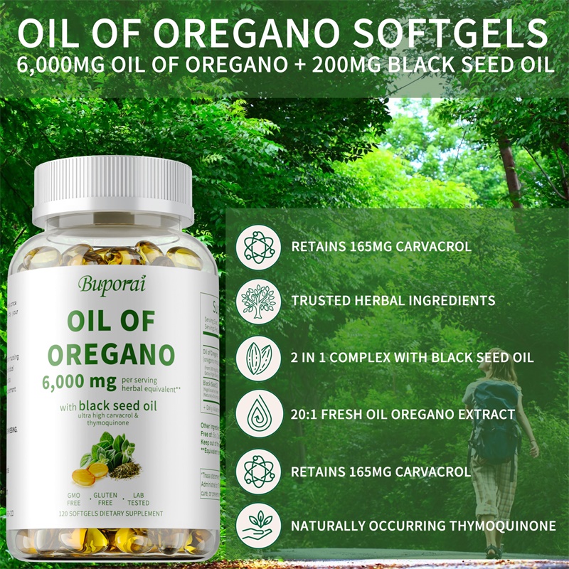 Oil of Oregano - Contains Blac - مراجعة Black Seed Oil Capsule وسعره