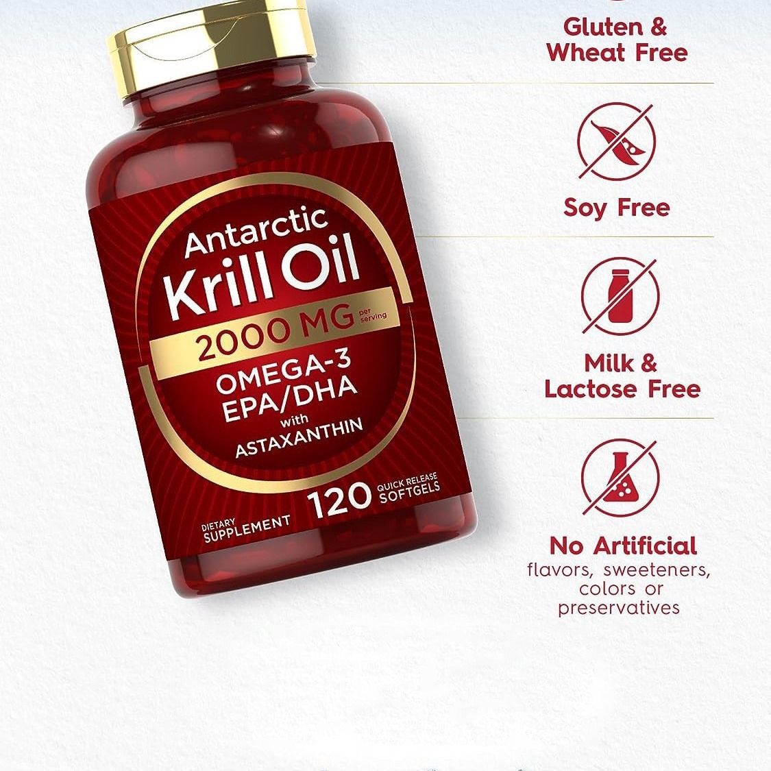 Krill oil soft capsules supple - مراجعة Nutrition In Fitness وسعره