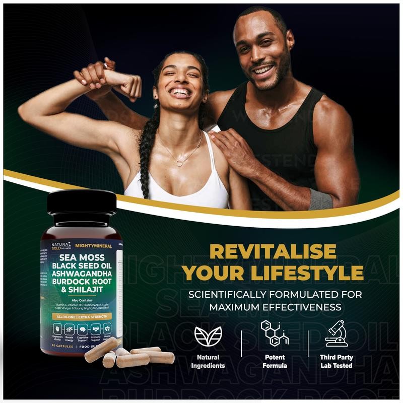 Black Seed Oil, Shilajit, Sea  - مراجعة Black Seed Oil Capsule وسعره
