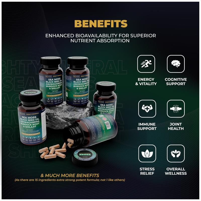 Black Seed Oil, Shilajit, Sea  - مراجعة Black Seed Oil Capsule وسعره